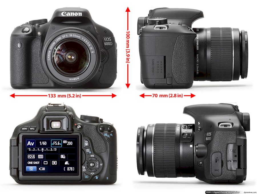 CAMERA CANON EOS 600D