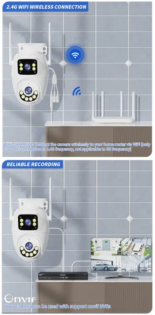 Camera de surveillance sans fil