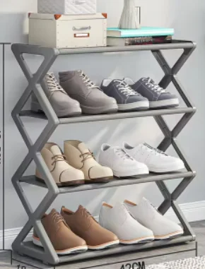 Étagère de rangement pliable pour chaussures