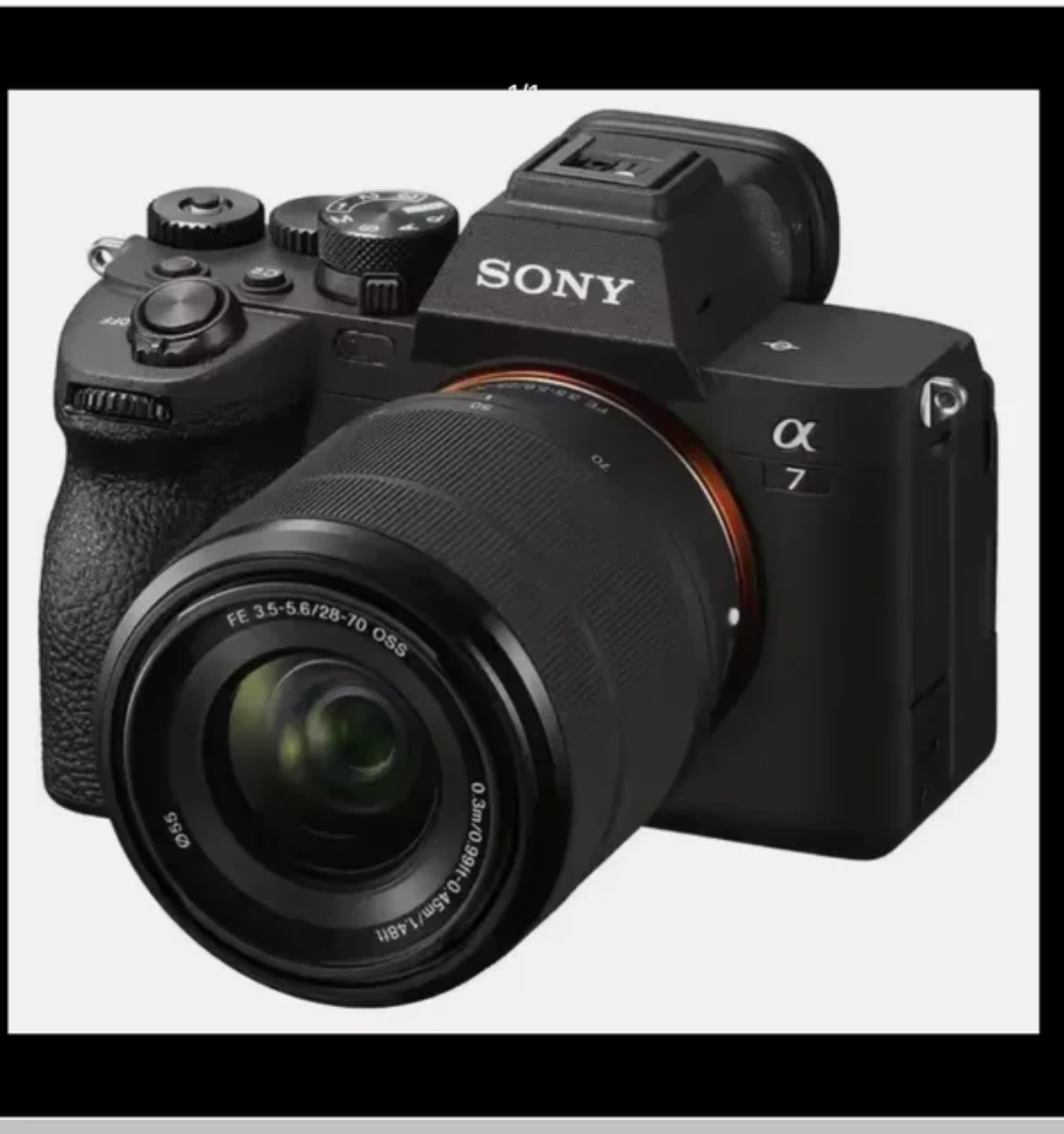 Appareil photo Sony Alpha 7 III