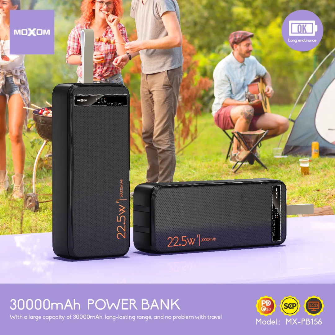 Power Bank 30000 mAh MOXOM MX-PB55
