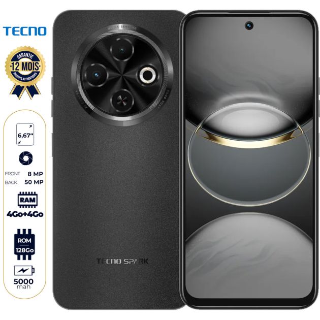 Tecno Spark 30C – 256 Go