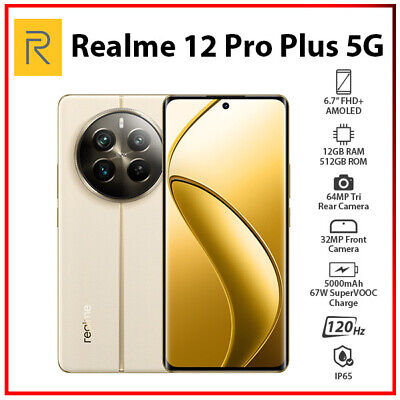 Realme 12 Pro+ 5G – 512 Go / 12 Go RAM