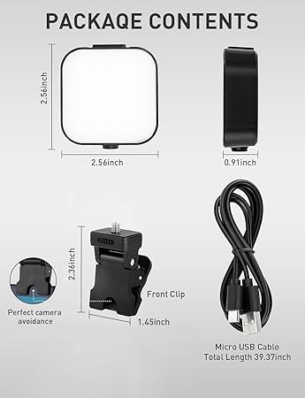  LAMPE DE SELFIE HAUTE PUISSANCE 64 LED 