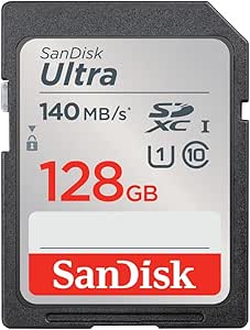 CARTE MEMOIRE SANDISK 128GB ULTRA SDXC UHS-I CARD