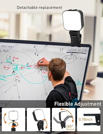  LAMPE DE SELFIE HAUTE PUISSANCE 64 LED 