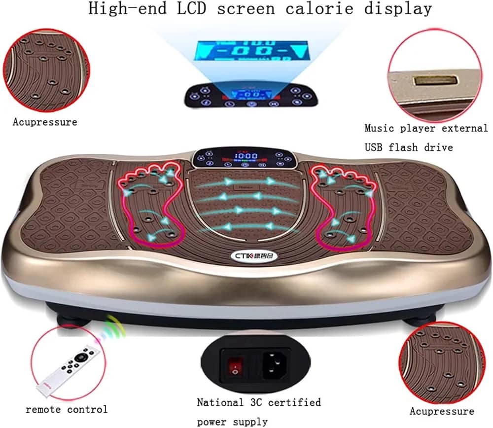 Machine d'exercice à plaque vibrante - 99 niv