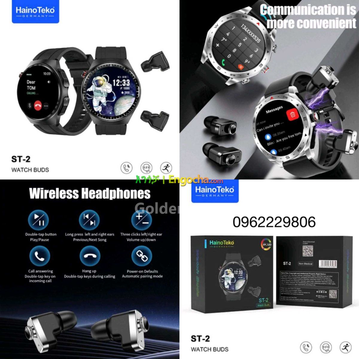 Watch &amp; Buds Modèle ST-2