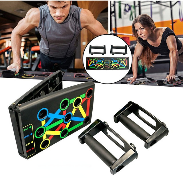 Planche de Pompes Multifonction Pliable 14-en-1 