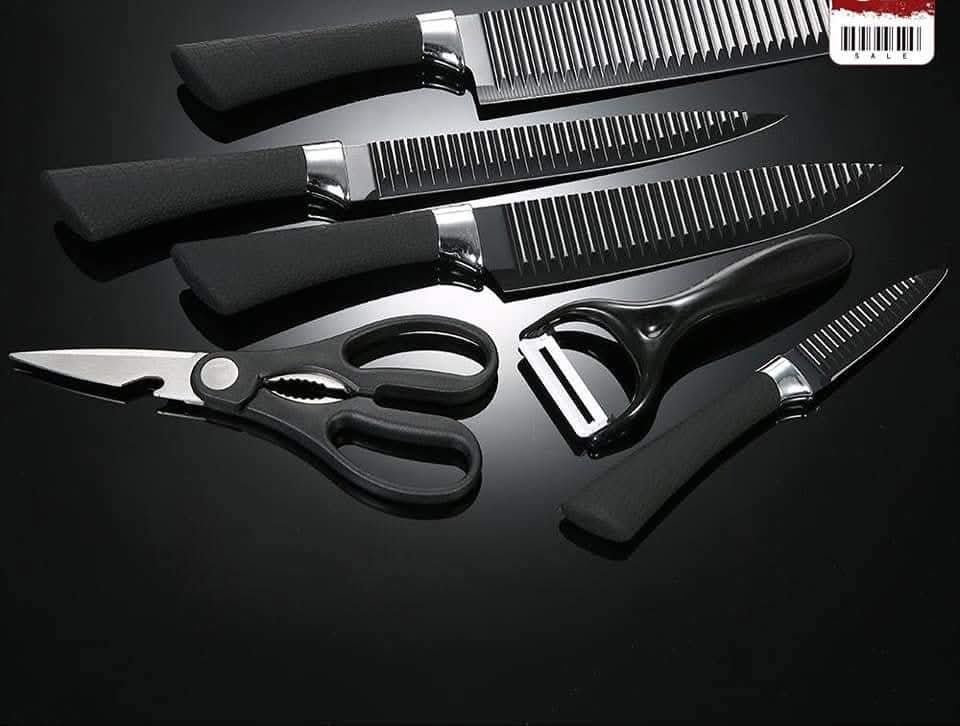 Pack de 6 Couteaux de Cuisine 
