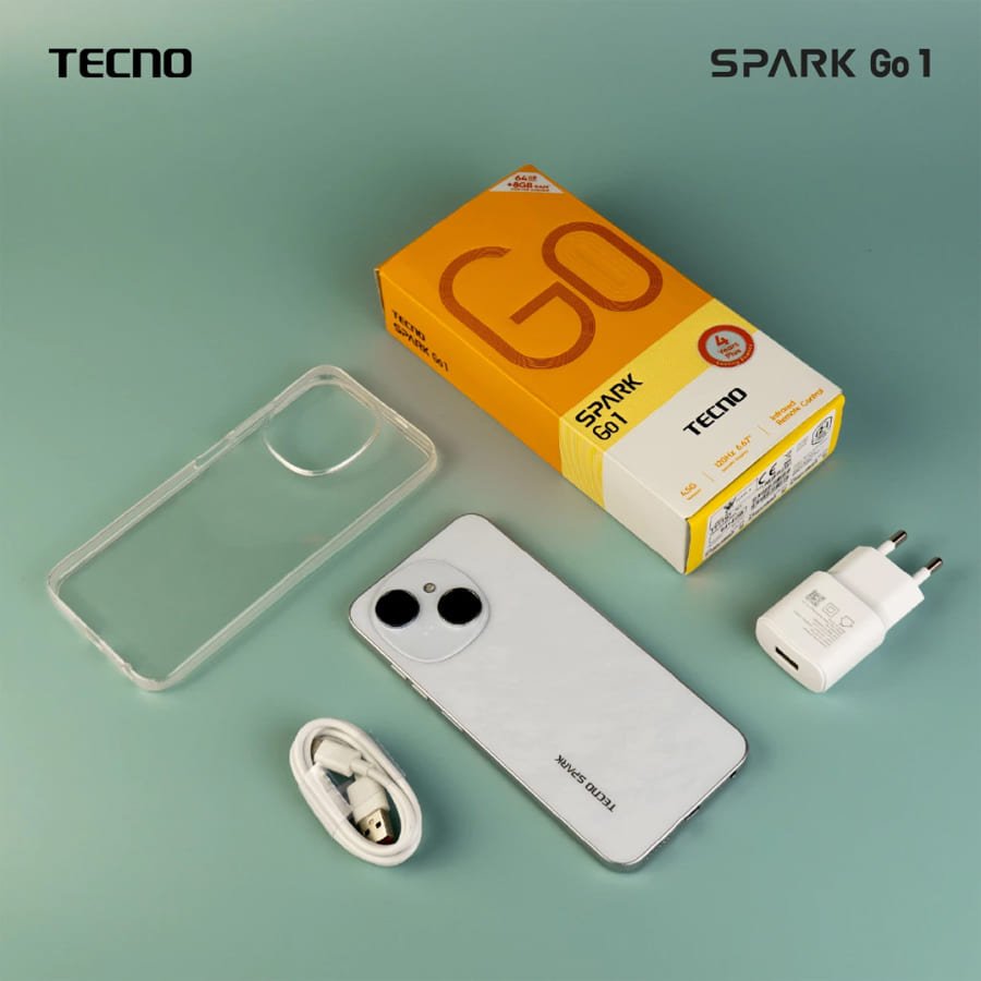 Tecno Spark Go1 – 64 Go / 3 Go RAM